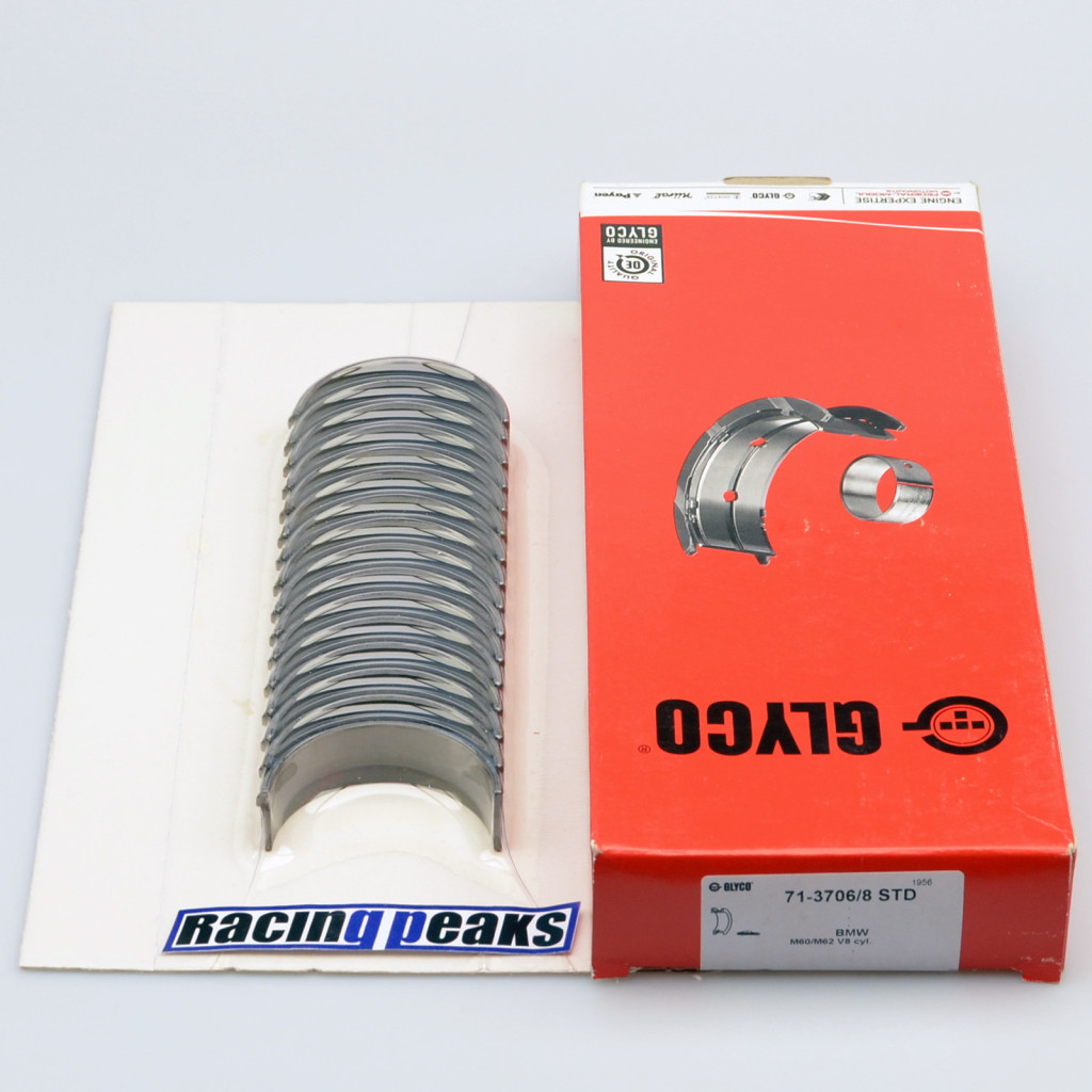 BMW M60B30 M60B40 M62B35 M62B44 M62B46 rod bearings Glyco 71-3706/8 11241715701