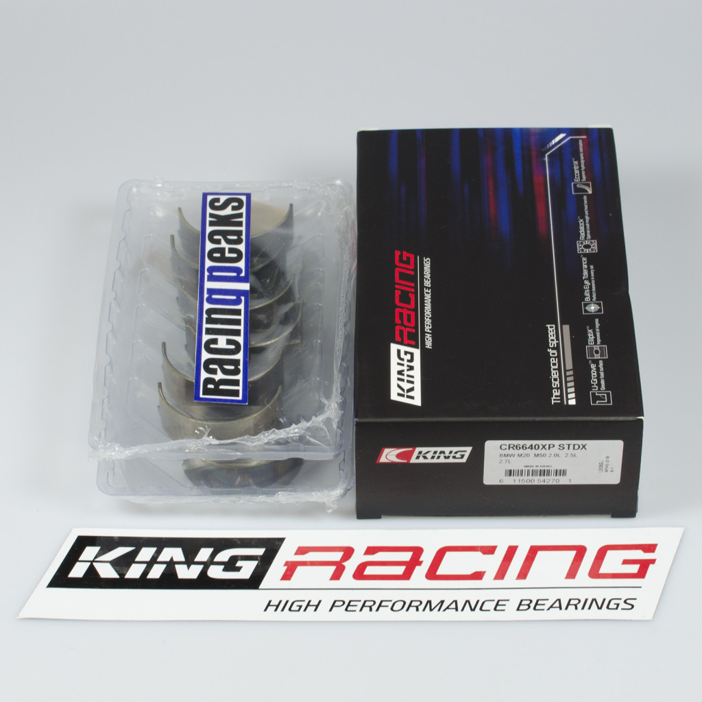 King Racing CR6640XP rod bearings fits BMW M50 M52 M54 2.0-3.0L 24v