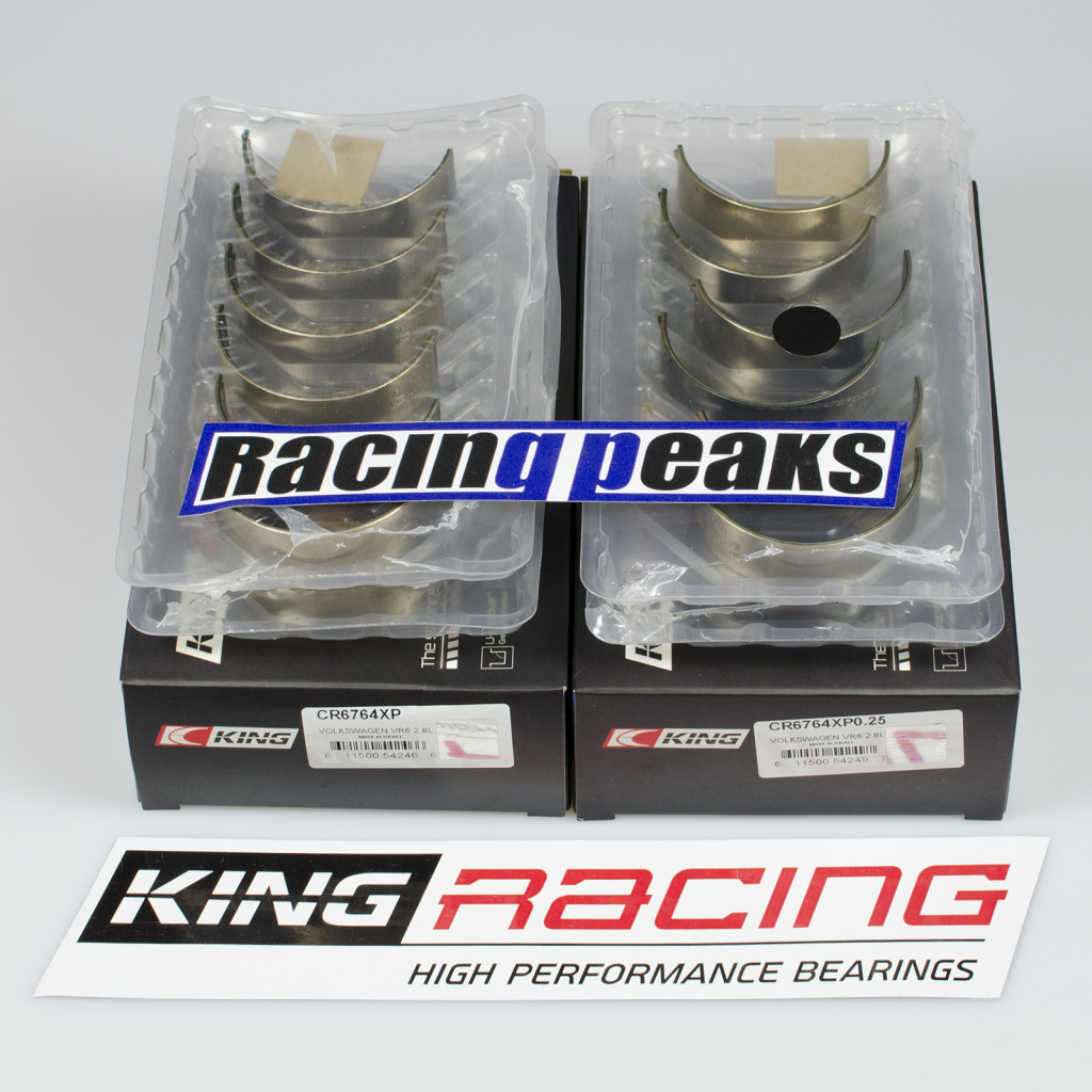 King Racing CR6764XP rod bearings fits VW 2.8L 2.9L 3.2L 3.6L 12v 24v VR6 V6