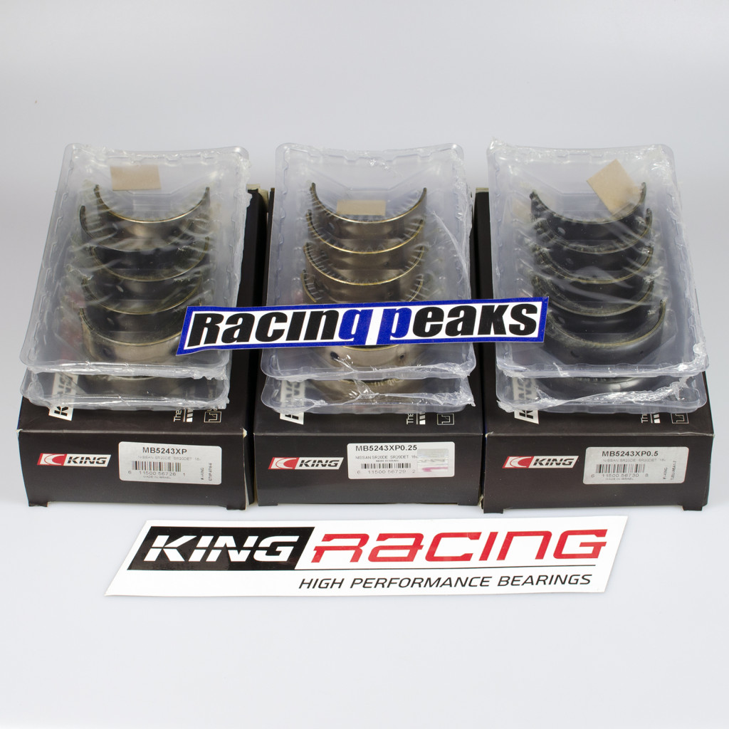 King Racing MB5243XP main bearings fits Nissan 1.8L 2.0L 16v SR20 SR18