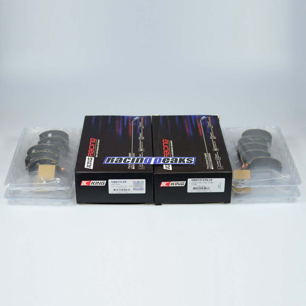 King Racing MB5731XP main bearings fits Suzuki 1.3L G13A G13B G13BA G13BB