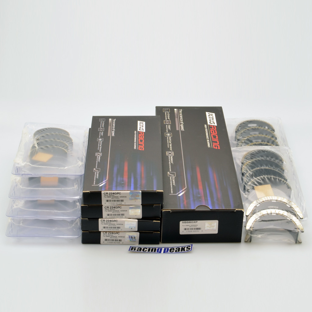 King Racing main & coated rod bearings set fits BMW S65B40 M3 E90 E91 E92 E93