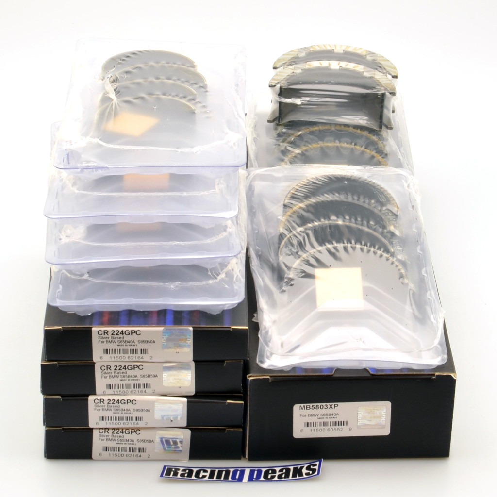 King Racing main & coated rod bearings set fits BMW S65B40 M3 E90 E91 E92 E93