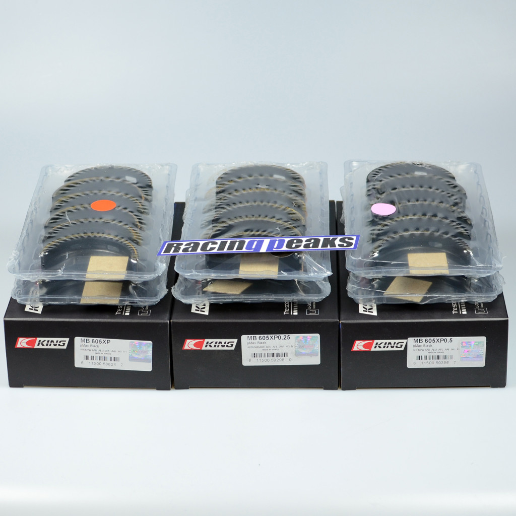 King Racing MB605XP main bearings fits Audi 2.1T 2.2T S2 RS2 S6 AAN ABY 3B