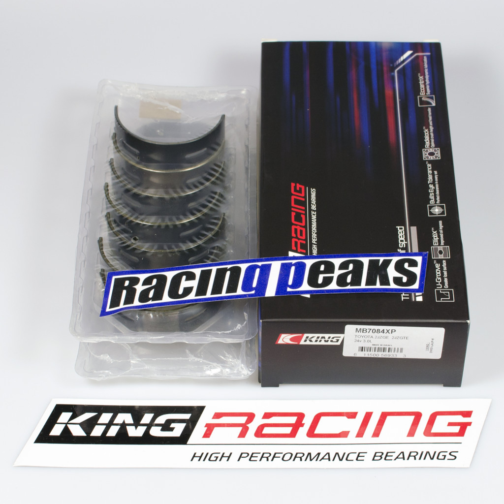 King Racing MB7084XP main bearings fits Toyota 2JZ 1JZ 24v