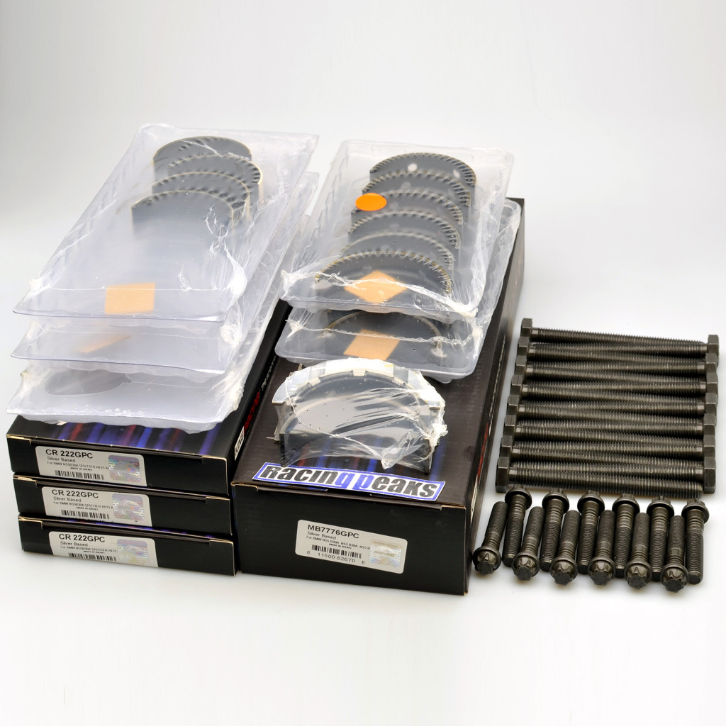 King Racing rod main bearings bolts fits BMW N54B30 N55B30 S55B30 135 335 M3 M4