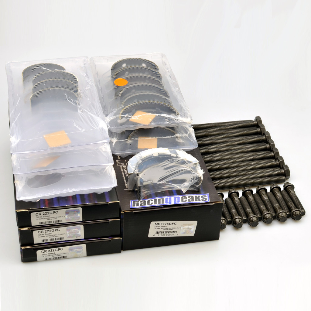 King Racing rod main bearings bolts fits BMW N54B30 N55B30 S55B30 135 335 M3 M4