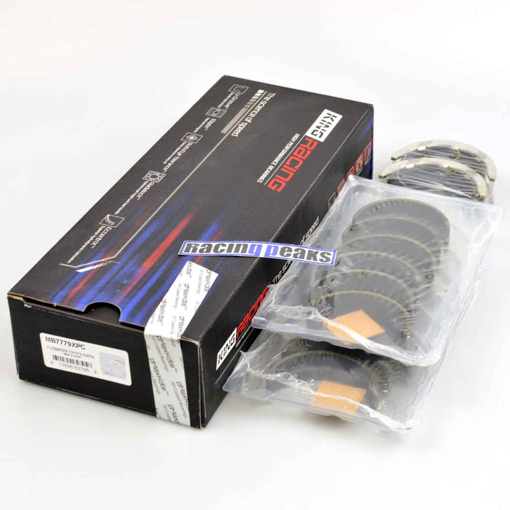 King Racing MB7779XPC coated main bearings fits BMW B58B30A M140i M240i 340i 540i