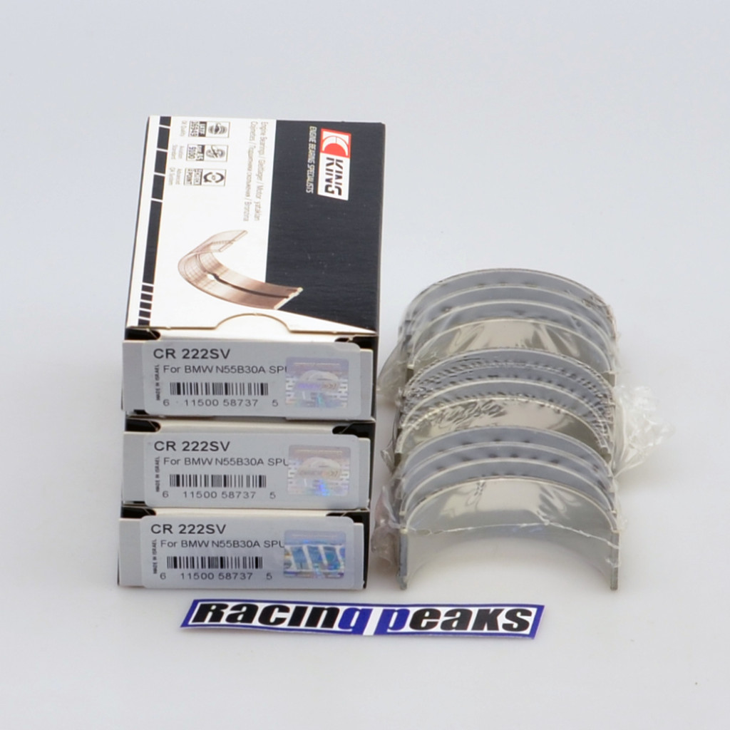 BMW 135 235 335 535 640 740 X5 35i N54B30 N55B30 rod bearings KING CR222SV