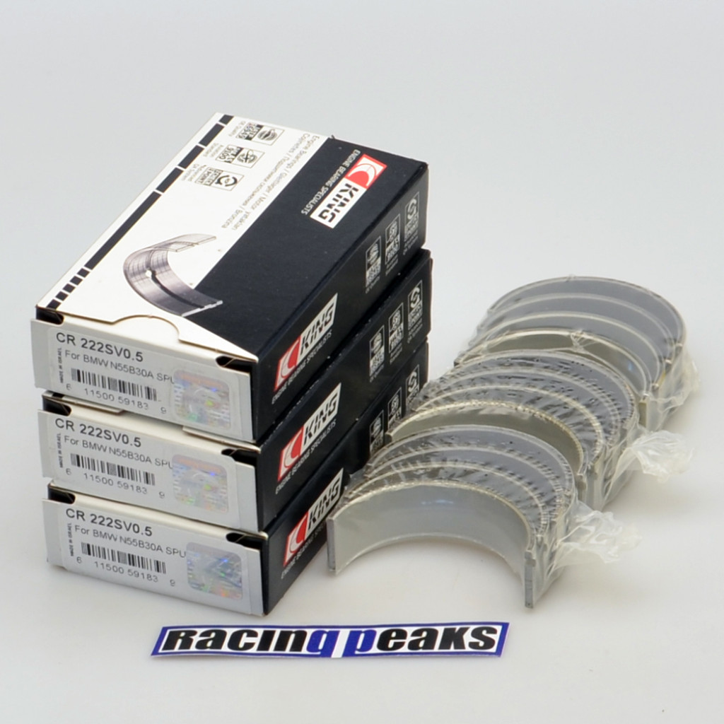 BMW 135 235 335 535 640 740 X5 35i N54B30 N55B30 rod bearings KING CR222SV