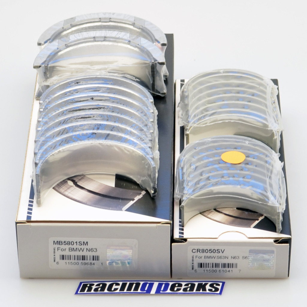 BMW M5 M6 550i 650i X5 X6 50i N63B44 S63B44 03/2011- rod & main bearings set