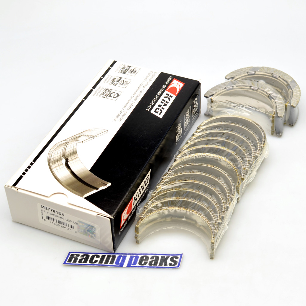 Main bearings fits BMW N57D30 330d 335d 430d 435d 530d 535d 730d X5 X6 30d