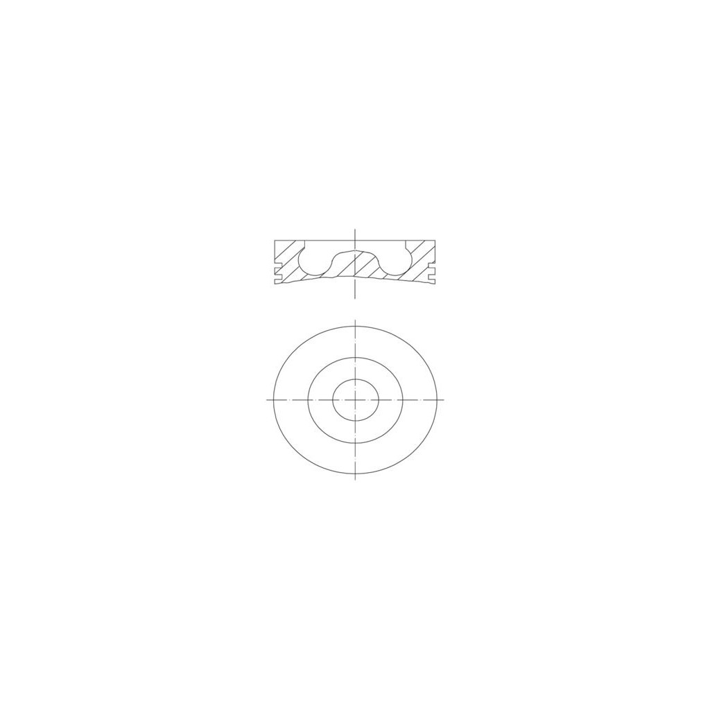 KS piston 86.50 x1 fits Peugeot P22DTE Boxer Jumper Transit 2.2 2006-