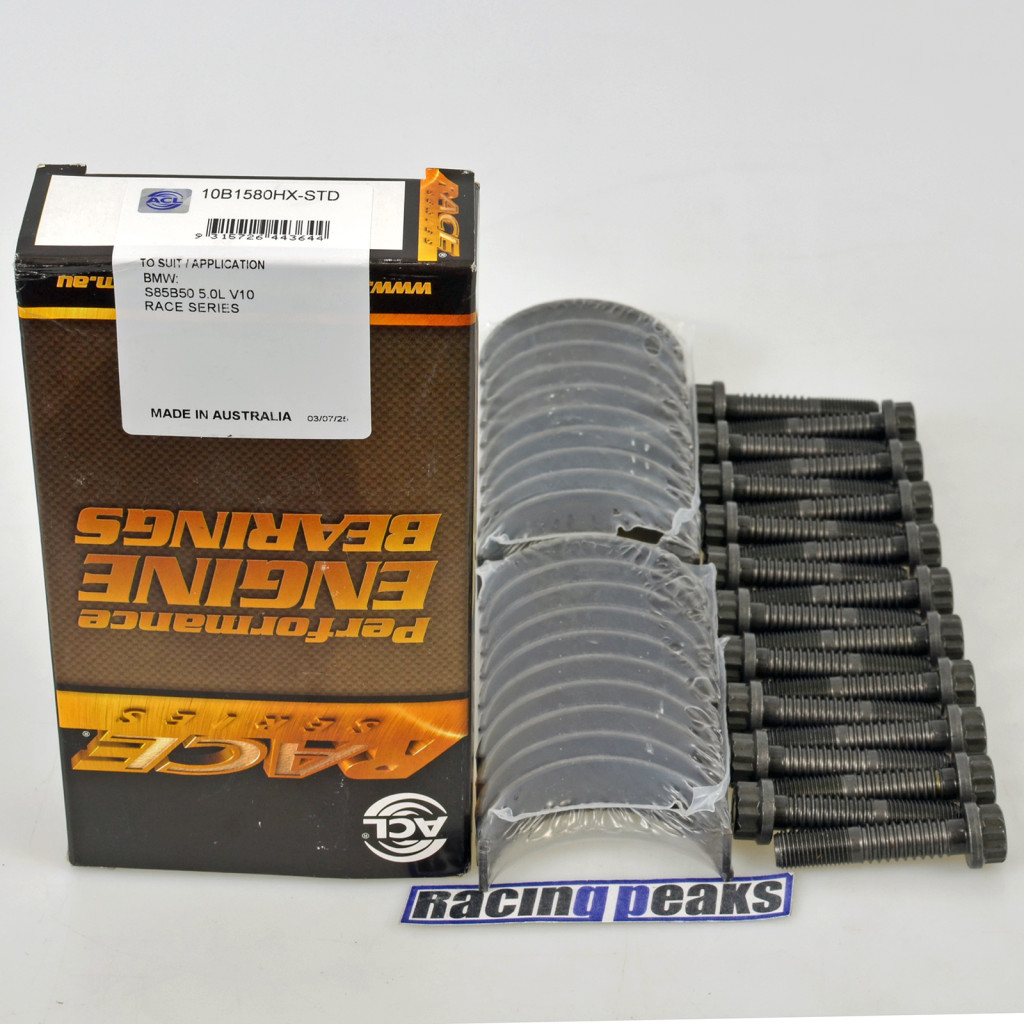 ACL Race 10B1580HX rod bearings bolts fits BMW S85B50 M5 M6 5.0 E60 E63 E64