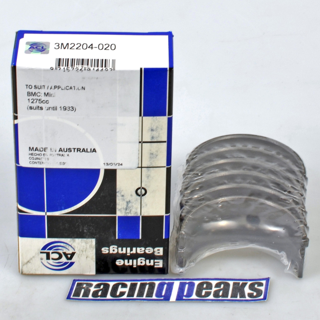 ACL 3M2204-020 main bearings fits Austin Mini 1.3L -1983