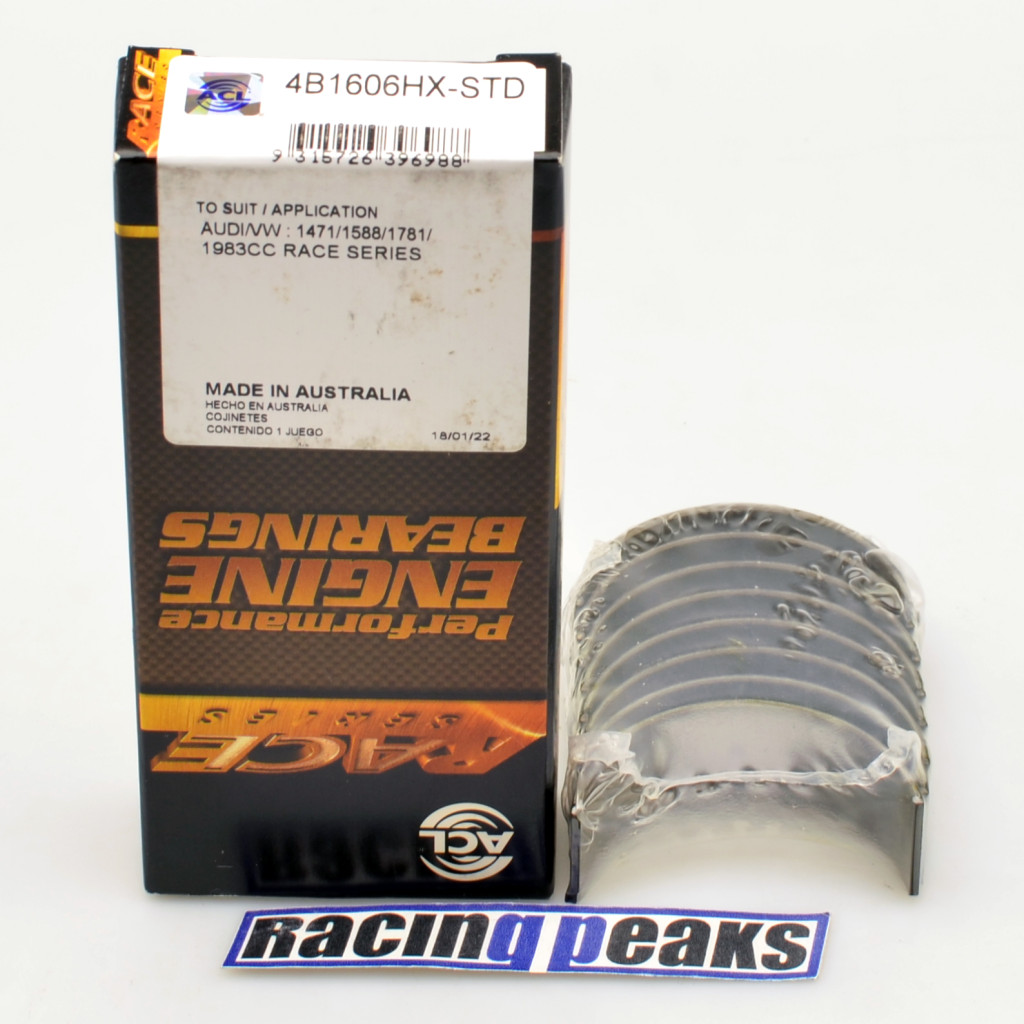 ACL Race 4B1606HX rod bearings fits Audi VW 1.8T 20v AEB BAM AGU A4 TT S3