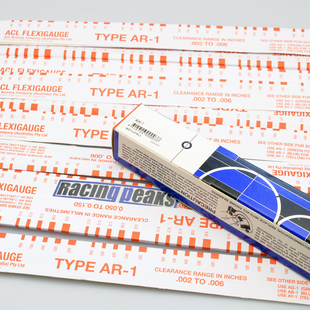 ACL AR-1 flexigauge plain bearings measuring tape .004-.009in 2-0.229mm
