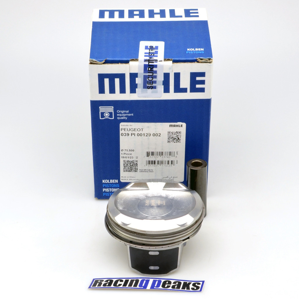 MAHLE piston 75.50 x1 fits Citroen Peugeot C3 C4 DS3 208 2008 308 1.2VTi EB2 HMZ