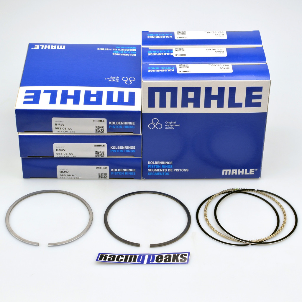 MAHLE piston rings x6 fits BMW M50B25 M52B25 M52B28 E36 E46 323i 328i 2.5 2.8