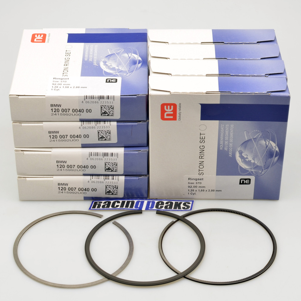 Piston rings x8 fits BMW S65B40 S65B44 M3 GTS CRT 4.0L 4.4L 11257840940