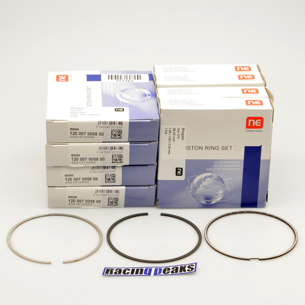 Piston rings x8 fits BMW N63B44B N63B44C S63B44 4.4L M550i 650i 750i X5 50i 89.00