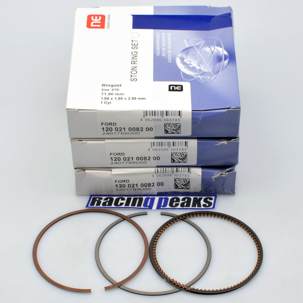 Piston rings x3 fits Ford Focus EcoSpoort Fiesta Puma 1.0 EcoBoost Gen2 2018-