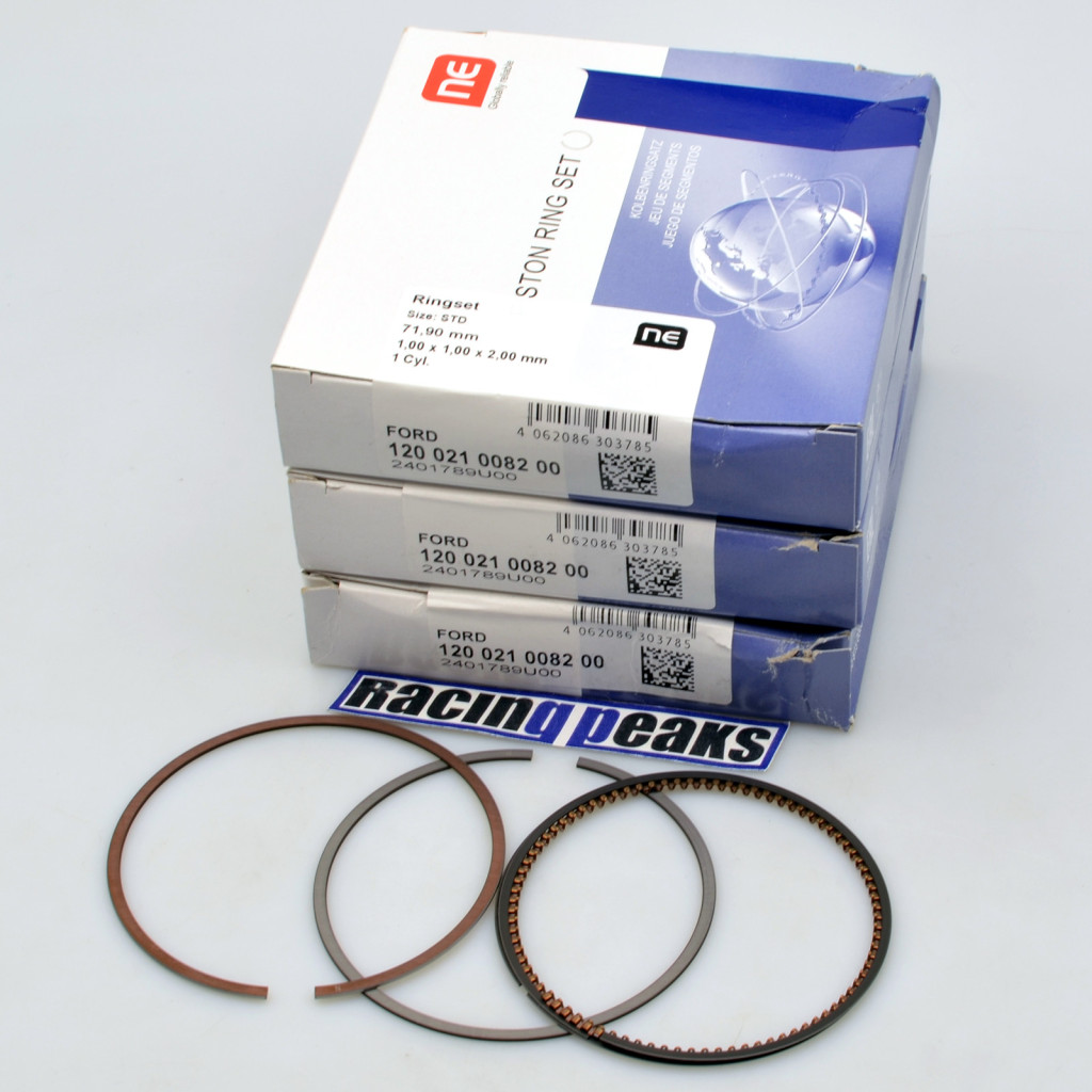 Piston rings x3 fits Ford Focus EcoSpoort Fiesta Puma 1.0 EcoBoost Gen2 2018-