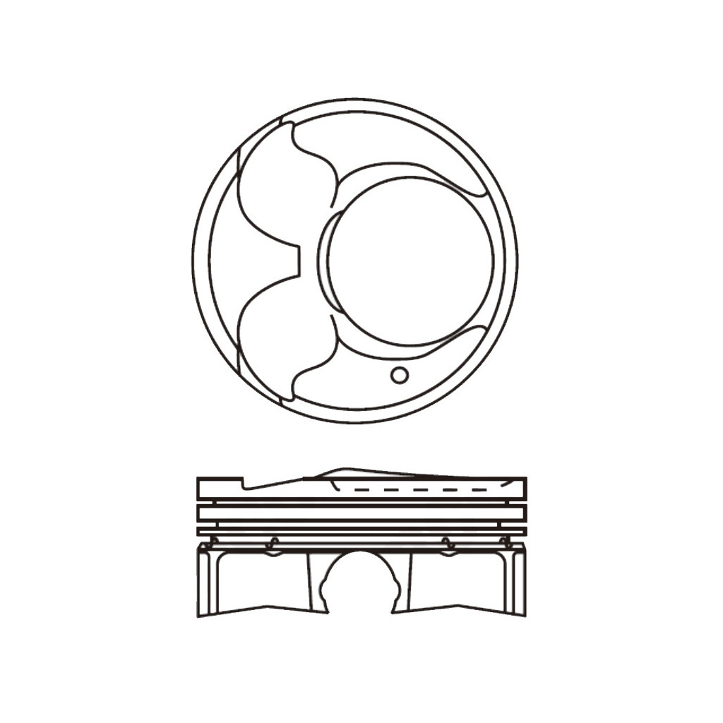 Piston set fits KIA Sportage Soul Cerato Carens 2.0 GDi G4NC 2011- 16v