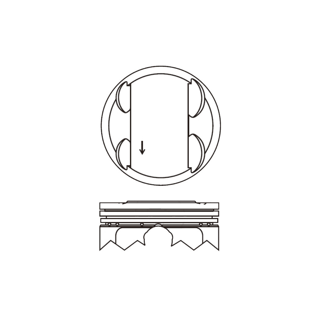 Piston set fits Hyundai Sonata Tucson ix35 Optima Sportage 2.0 Mpi G4KD 2009-