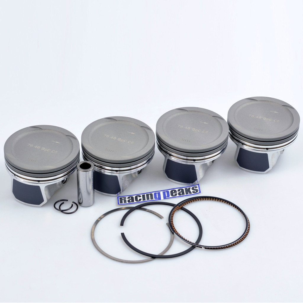 Piston set fits VW Caddy Golf Ibiza Leon Fabia Roomester Octavia 1.4 16v 2006-11