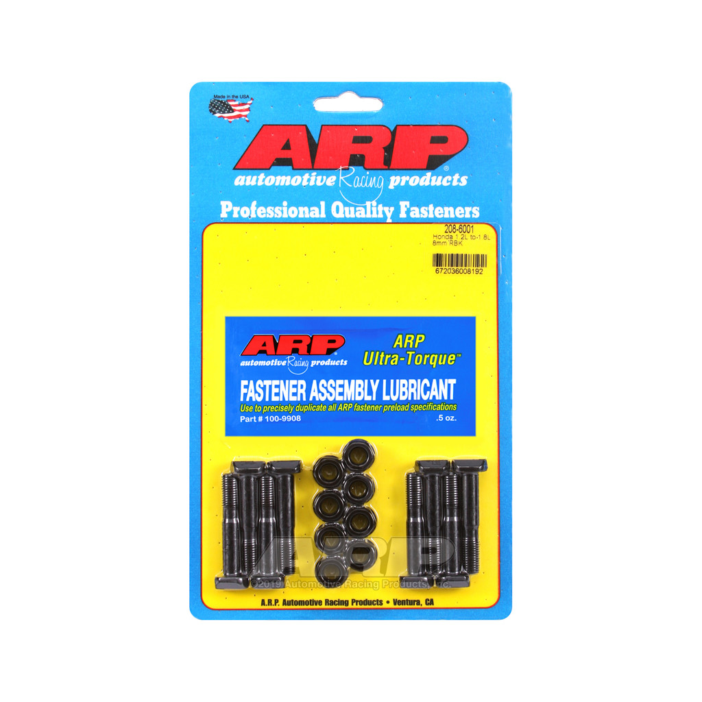 ARP Rod Bolt Kit M8 fits Honda CRX Civic Integra 1.6 NON VTEC 1988-2001 208-6001