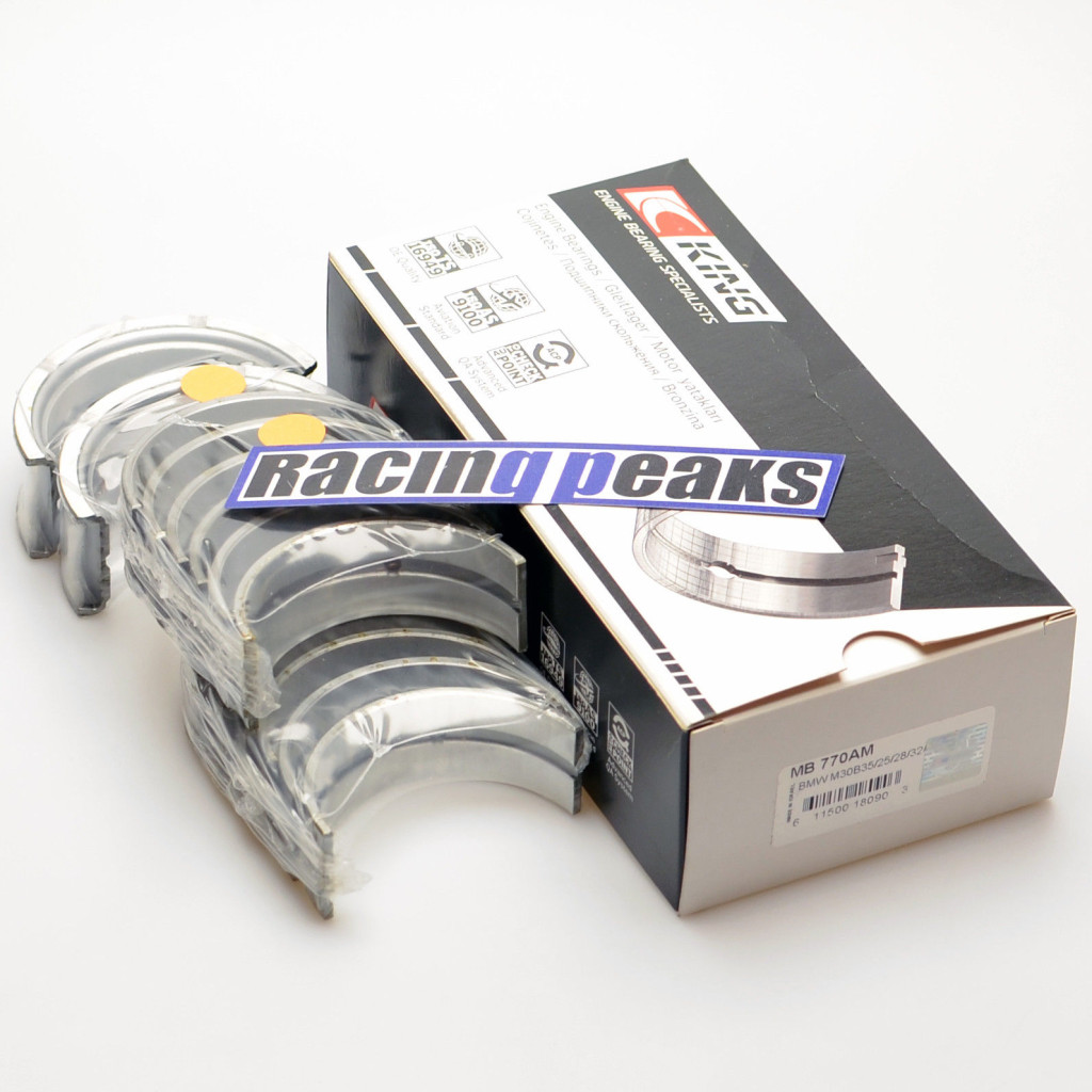Main bearings fits BMW S38B38 S38B36 M5 M6 M635CSi E28 E34 E24 M30 1968-1995