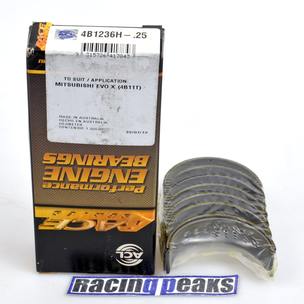 ACL Race 4B1236H rod bearings fits Mitsubishi 4B11 EVO X 2.0 16v