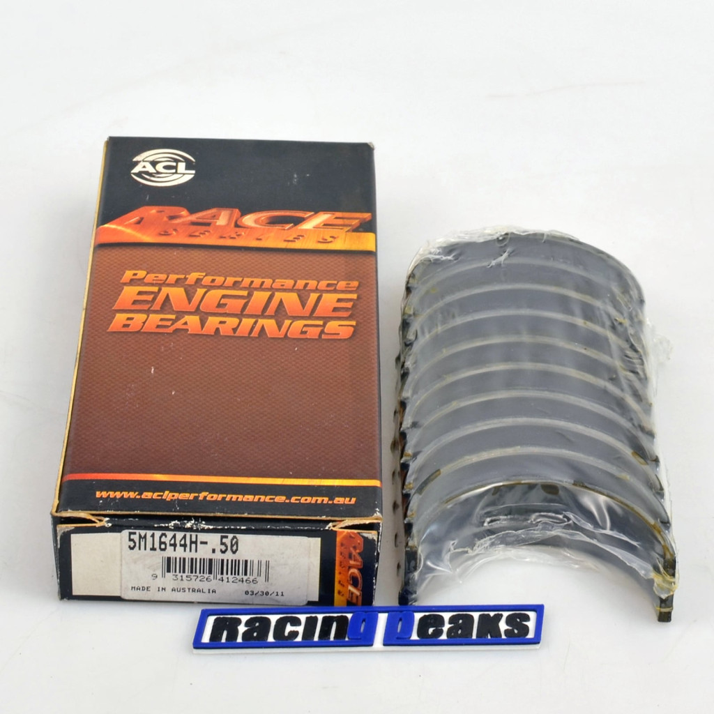 ACL Race 5M1644H main bearings fits Audi VW 1.6 1.8 2.0 turbo 8v 16v 83-03