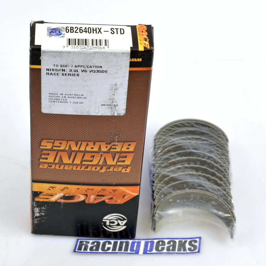 ACL Race 6B2640HX rod bearings fits Nissan VQ35DE 350Z Murano Maxima FX35 M35