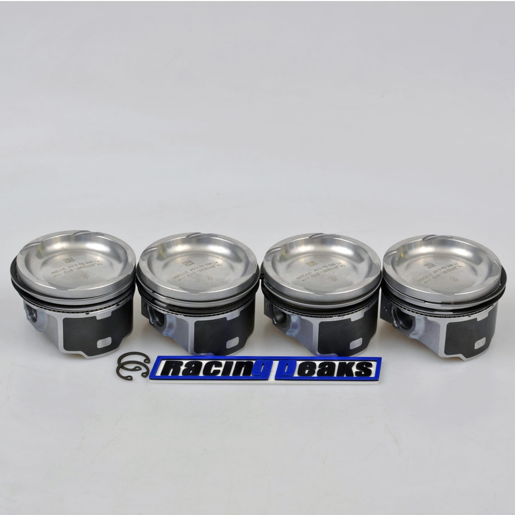 Piston set fits FIAT Bravo Doblo Punto Tipo 1.4 2003- 198A4 940B7 chamber 8.1