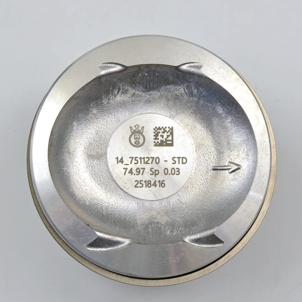 Piston set fits Citroen C-Elysee Peugeot 301 1.2 VTi HMY HMV 2012- 1608520180