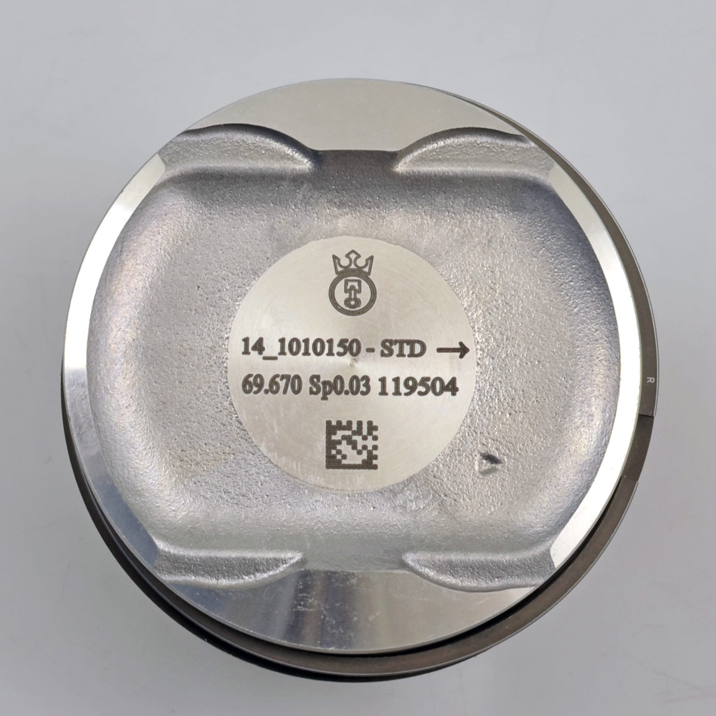 Piston set fits Chevrolet Aveo Spark 1.2 2008 LMU B12D1 69.70 STD