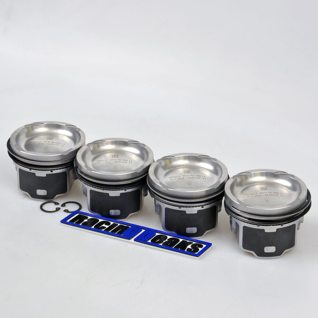 Piston set fits FIAT Bravo Doblo Punto Tipo 1.4 2003- 198A4 940B7 chamber 8.1