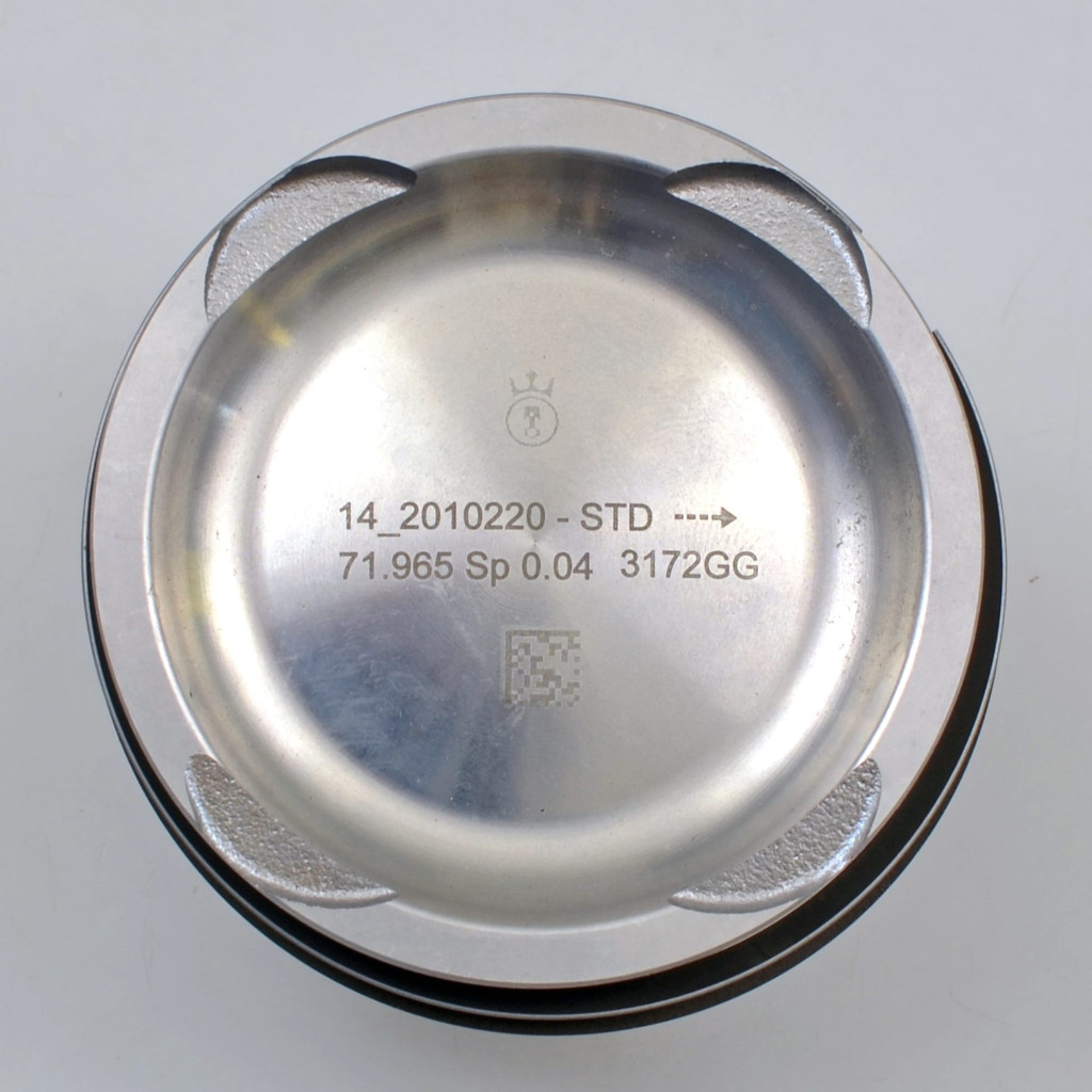 Piston set fits Abarth 500 595 695 1.4 Turbo 2007- 199A8000 312A3000 chamber 8.1