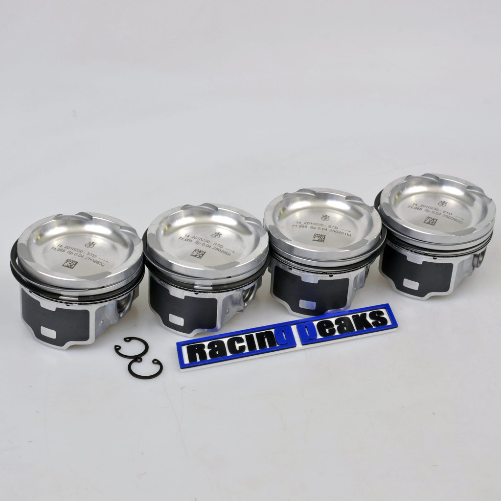 Piston set fits Abarth 500 595 695 1.4 Turbo 2007- 199A8000 312A3000 chamber 5.7