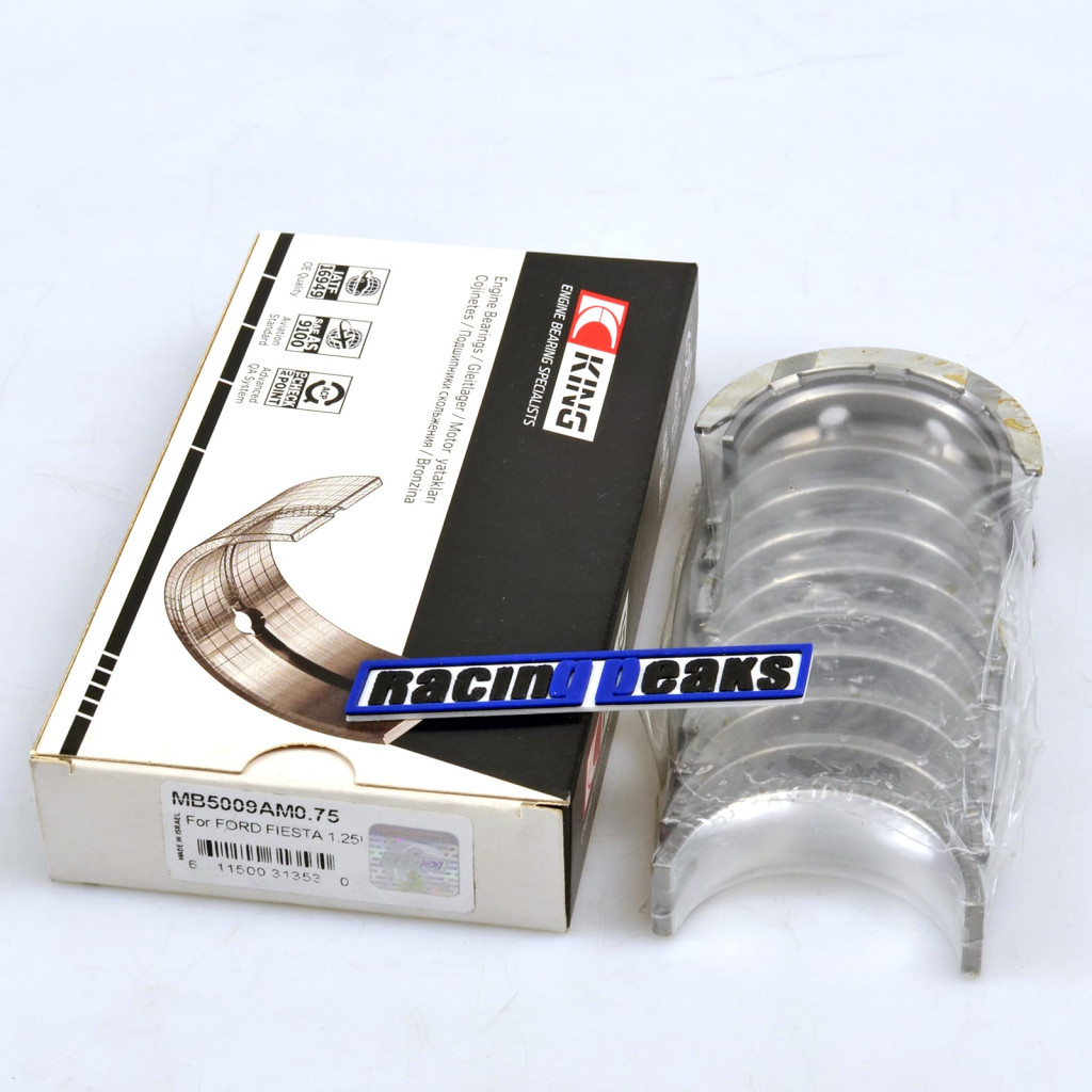 Main bearings fits Ford Zetec Fiesta Focus Kuga Fusion 1.25 1.4 1.6 EcoBoost