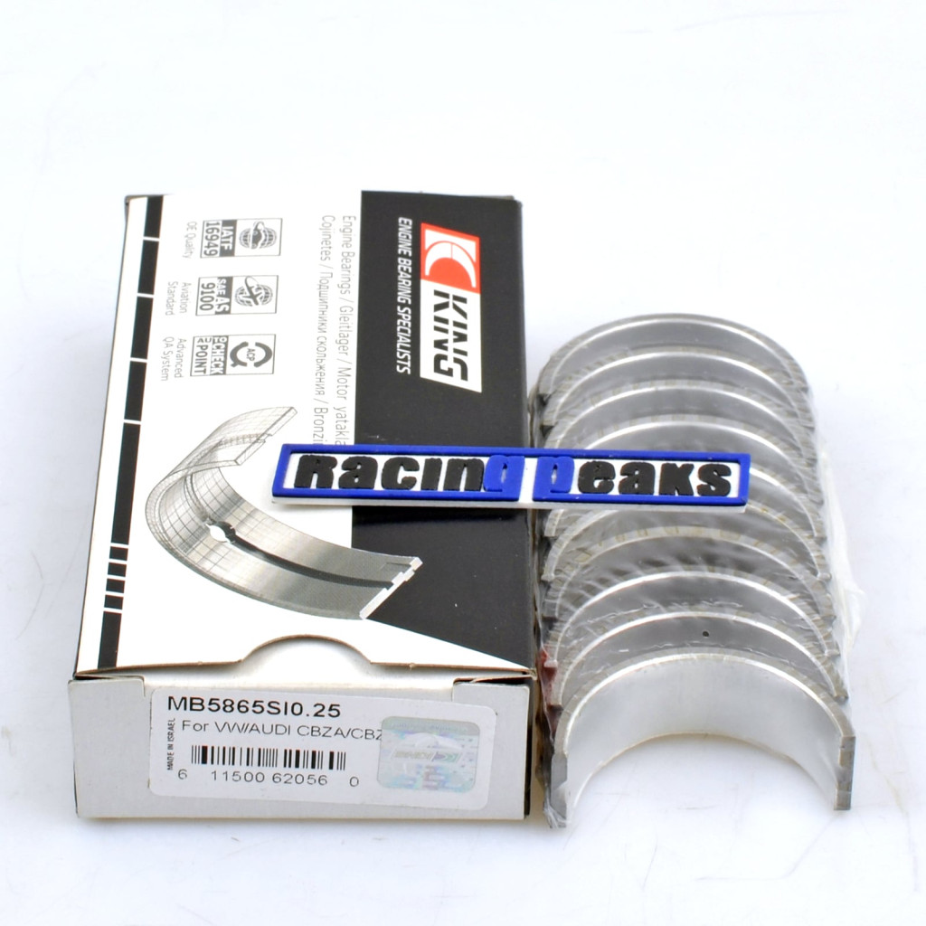 Main bearings fits Audi A1 A3 Golf Jetta Caddy Polo 1.2TSi 2010- CBZA CBZB