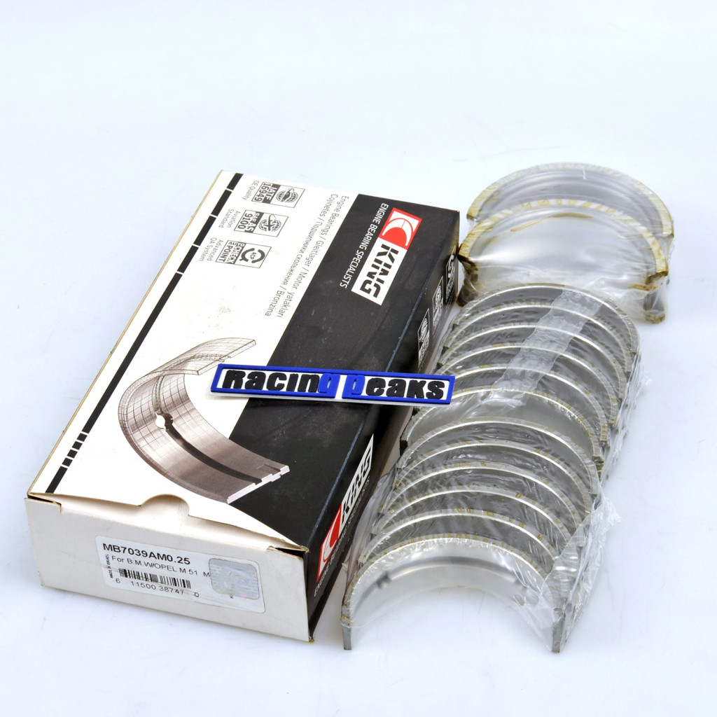 Main bearings fits BMW M20 M50 M52 M54 S54B32 325i 328i 330i 528i Z3 2.8 3.0