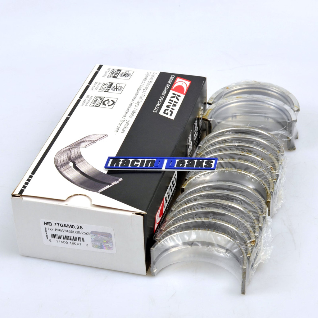 Main bearings fits BMW S38B38 S38B36 M5 M6 M635CSi E28 E34 E24 M30 1968-1995