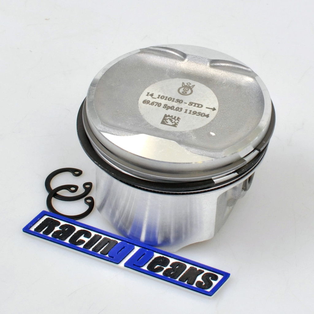 Piston set fits Chevrolet Aveo Spark 1.2 2008 LMU B12D1 69.70 STD