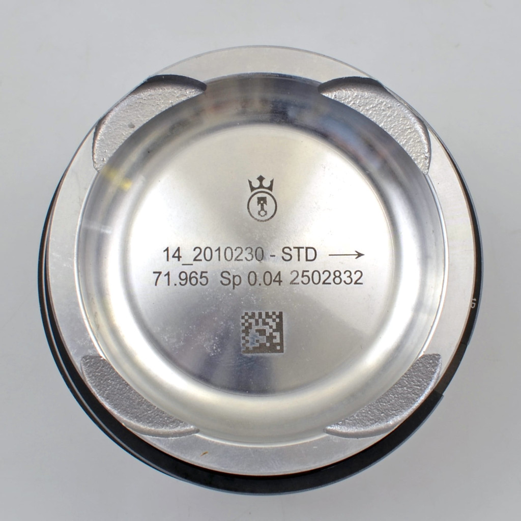 Piston set fits Abarth 500 595 695 1.4 Turbo 2007- 199A8000 312A3000 chamber 5.7