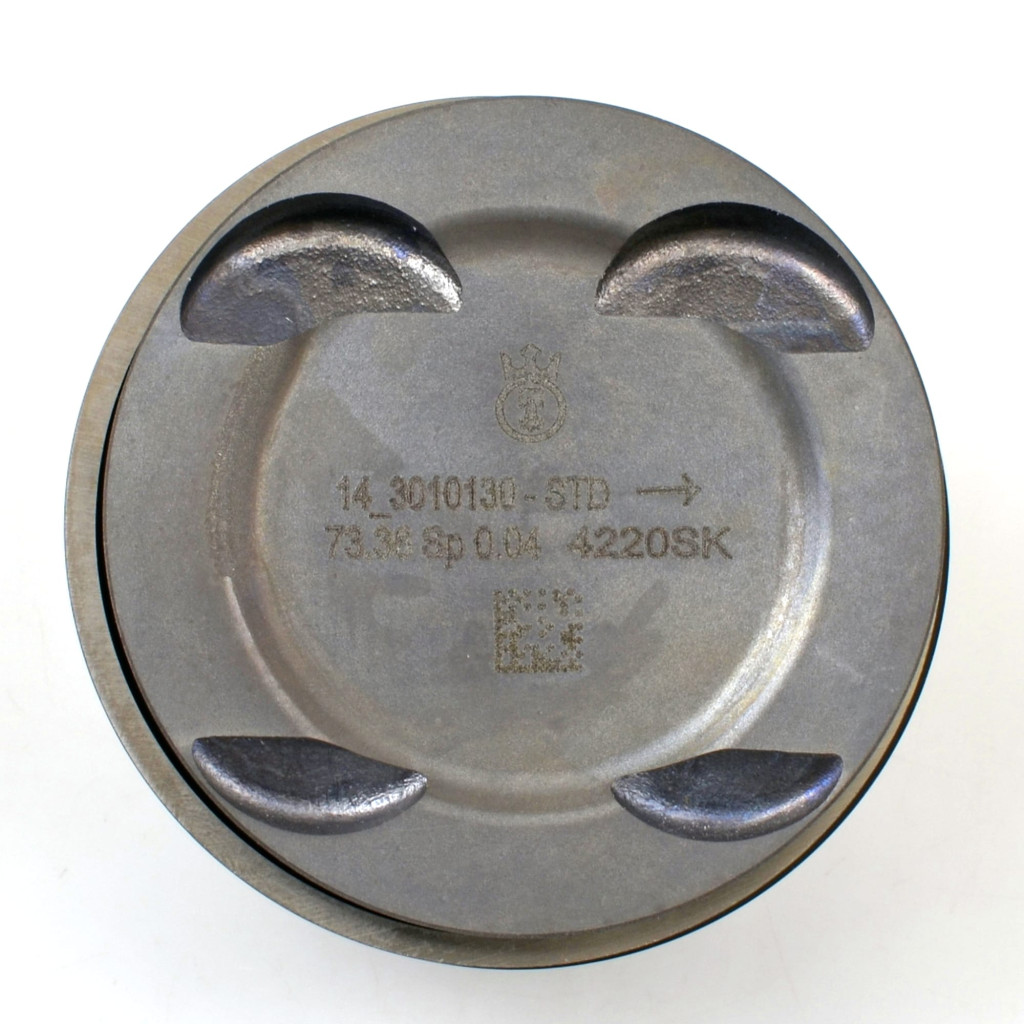 Piston set fits Opel Adam Ampera Astra Corsa Meriva 1.4 2004- A14XEL B14XEL 16v
