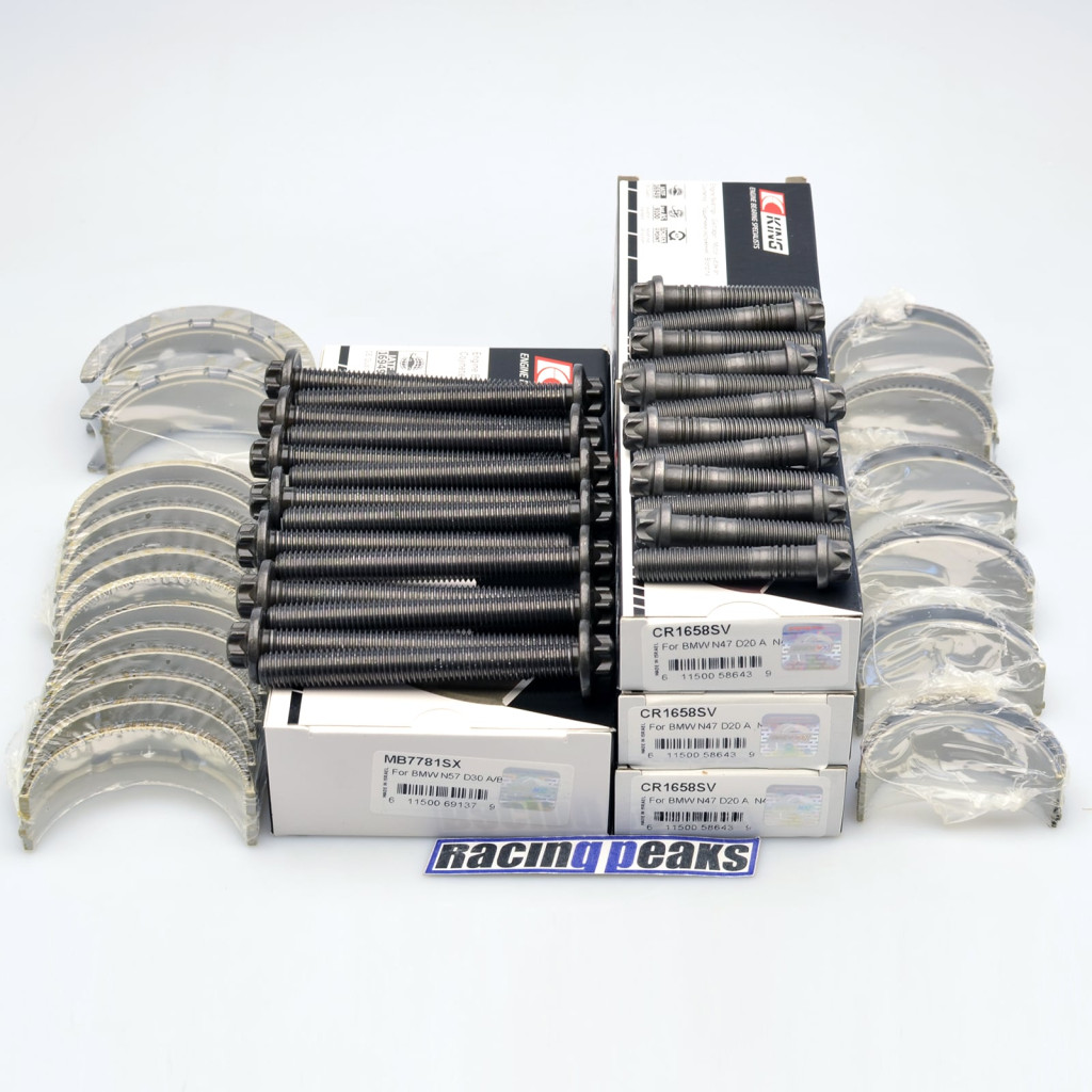 Main rod bearings bolts fits BMW N57D30 330d 430d 530d 730d X3 X5 X6 30d 35d 40d