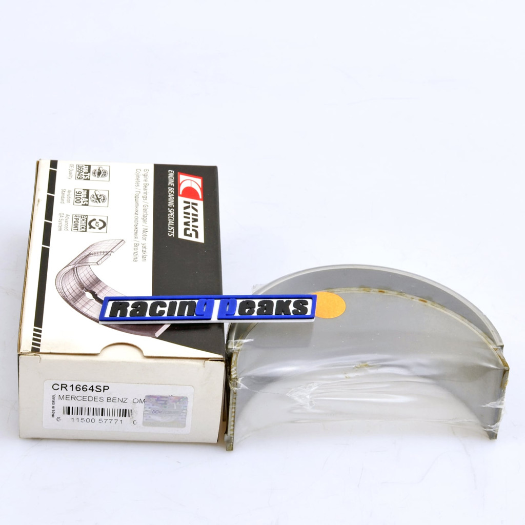 Sputter rod bearing pair fits Mercedes OM457 OM460 OM522 OM542 OM942